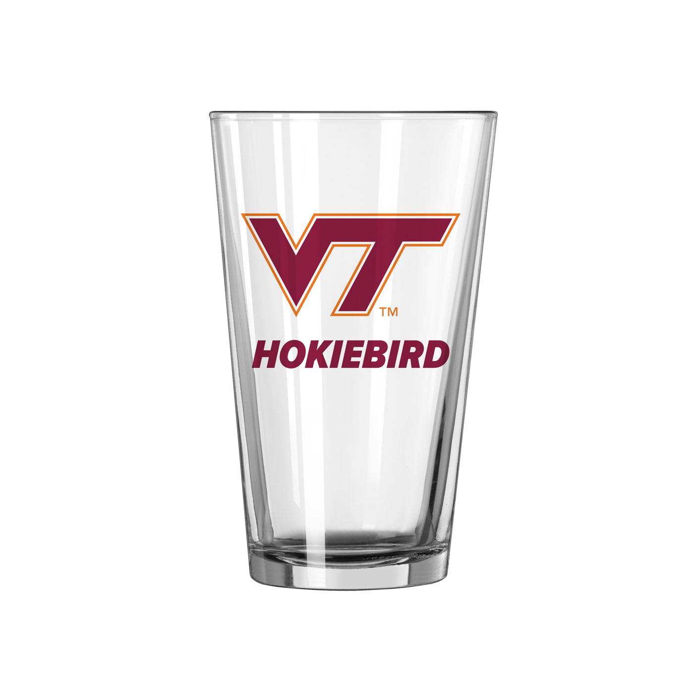 Virginia Tech 16oz Slogan Pint Glass