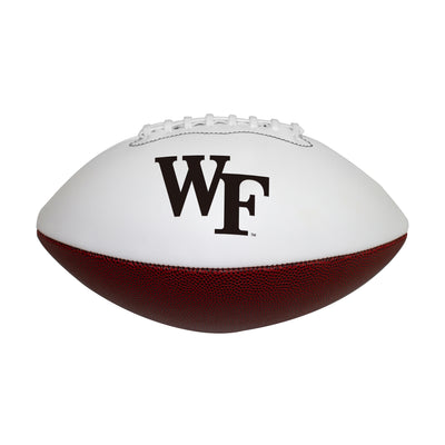 Wake Forrest Official-Size Autograph Football - Logo Brands