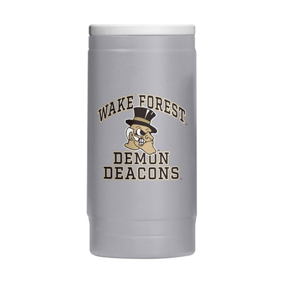 Wake Forest 12oz Athletic Powder Coat Slim Can Coolie - Logo Brands