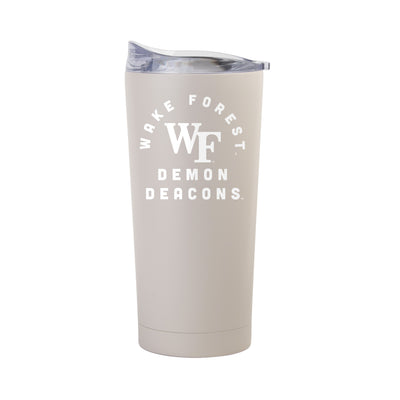 Wake Forest 20oz Archway Sand Powder Coat Tumbler - Logo Brands