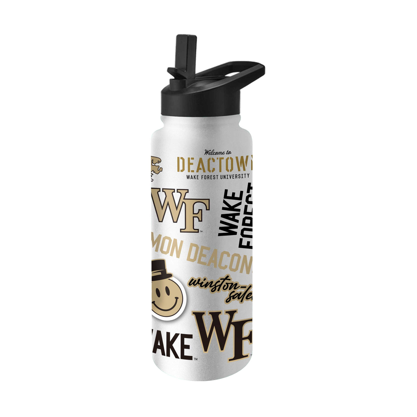 Wake Forest 34oz Native Quencher Bottle - Logo Brands