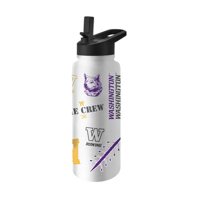 Washington The Crew 34oz Native Quencher Bottle - Logo Brands