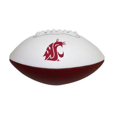 Washington State Official-Size Autograph Football - Logo Brands