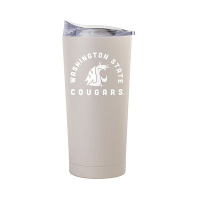 Washington State 20oz Archway Sand Powder Coat Tumbler - Logo Brands