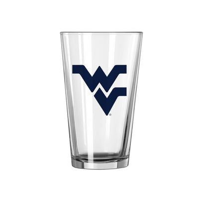 West Virginia 16oz Mountaineers Pint Glass - Logo Brands