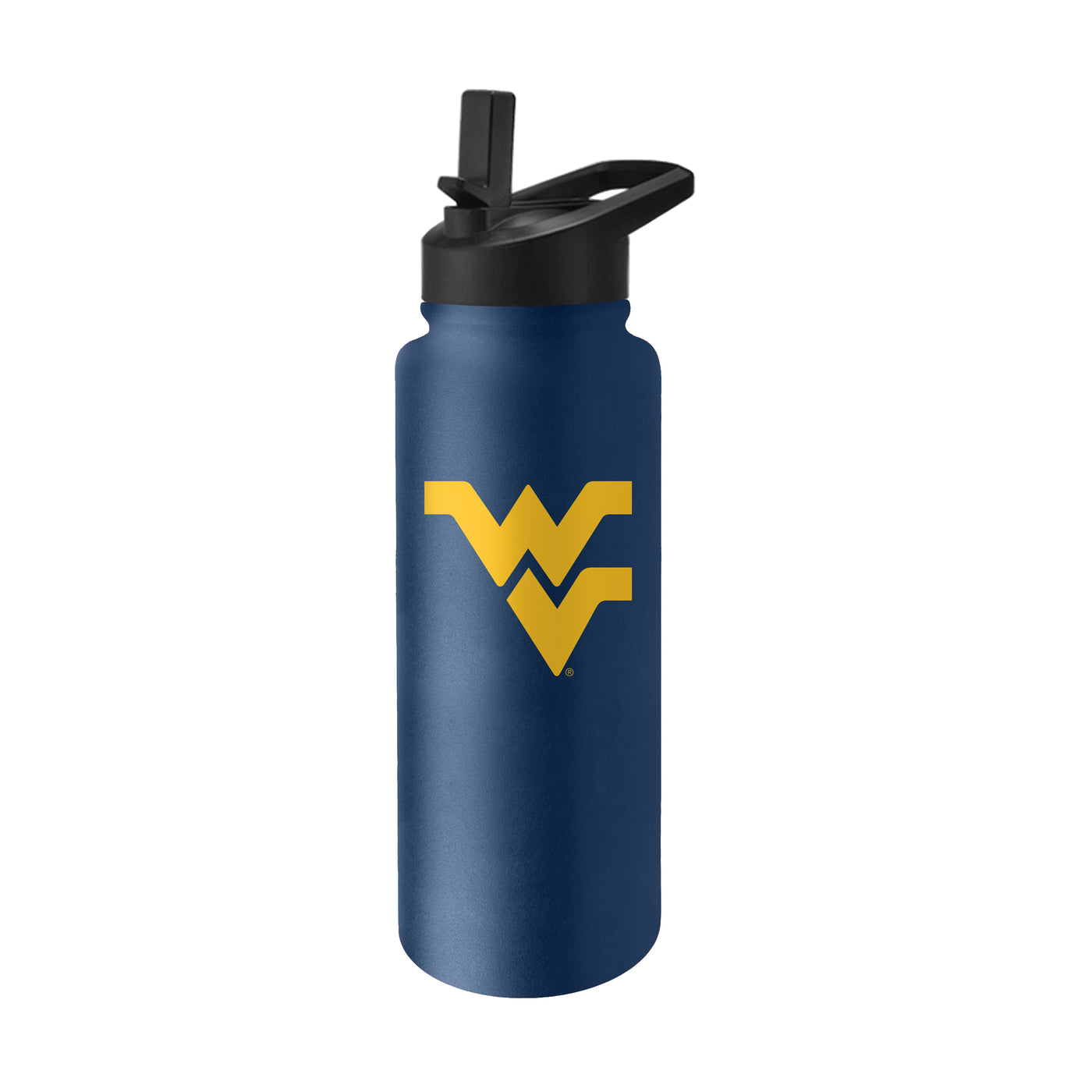 West Virginia Logo 34oz Quencher Water Bottle - Logo Brands