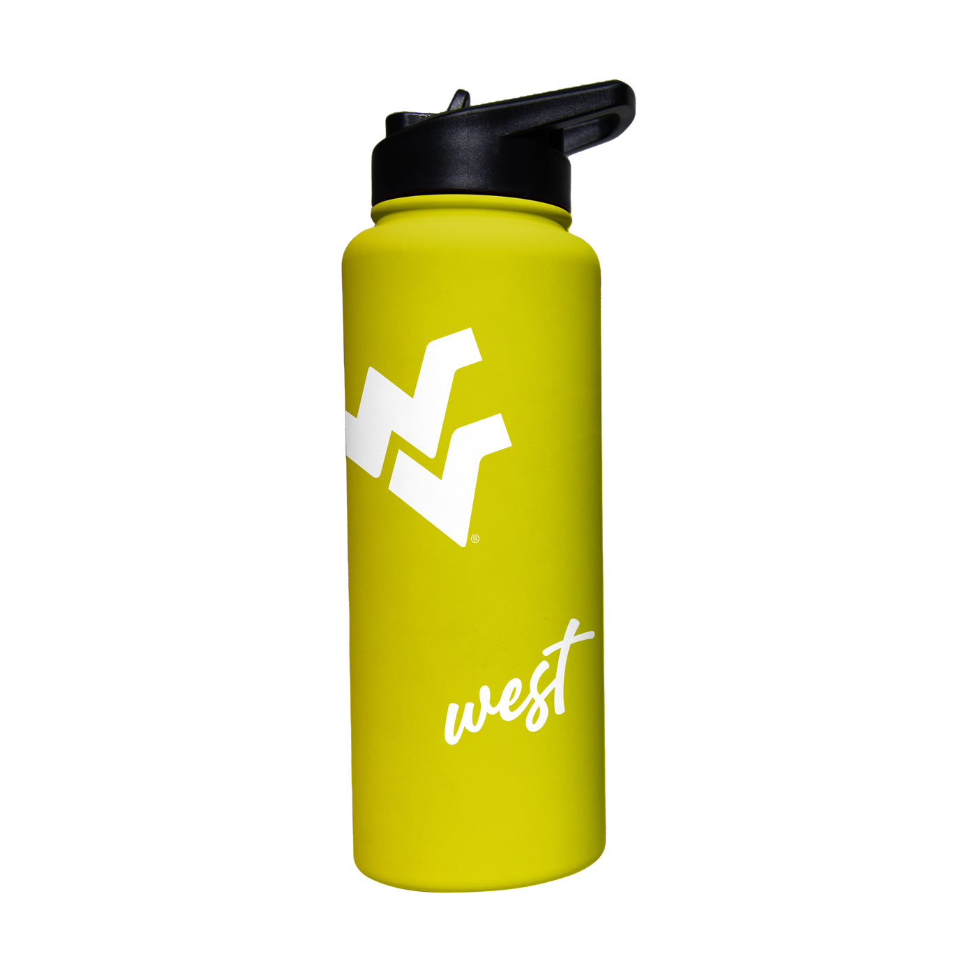 West Virginia 34oz Cru Bold Soft Touch Quencher