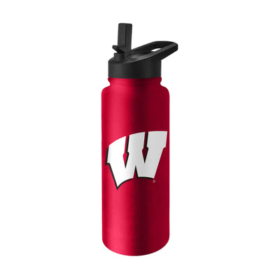 Wisconsin Logo 34oz Quencher Water Bottle - Logo Brands