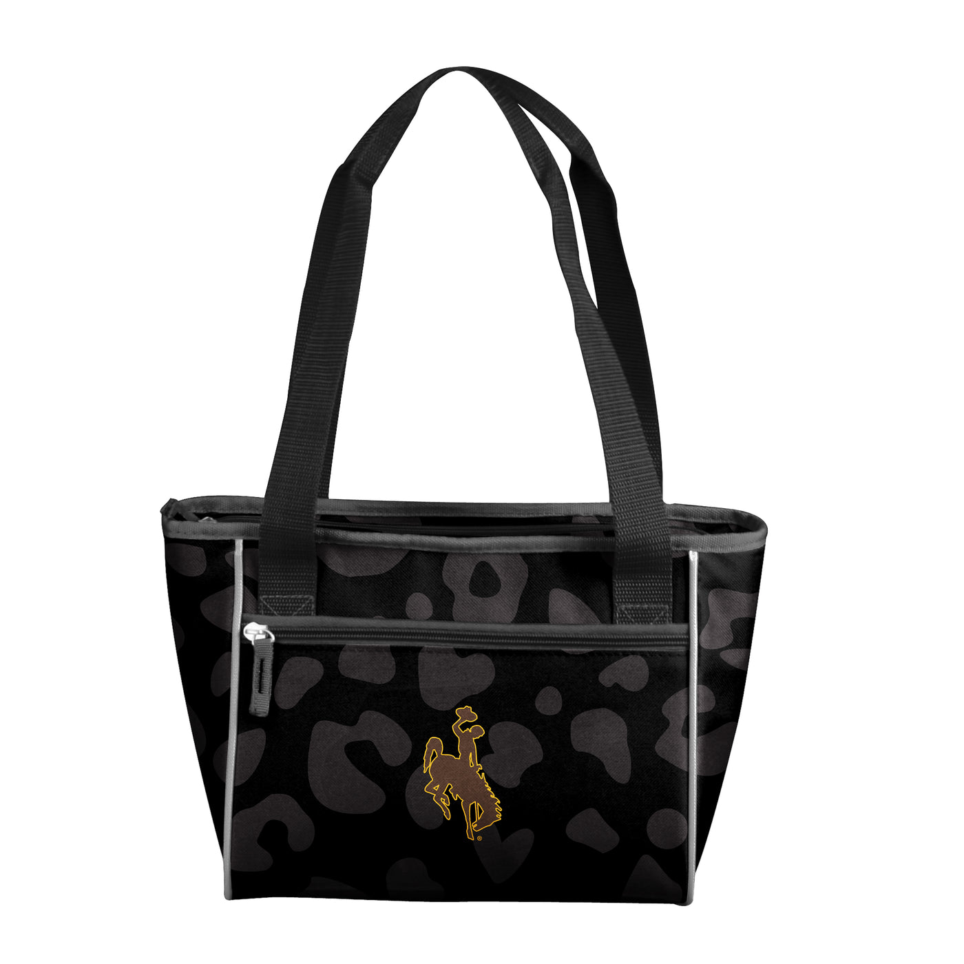 Wyoming Leopard Print 16 Can Cooler Tote - Logo Brands