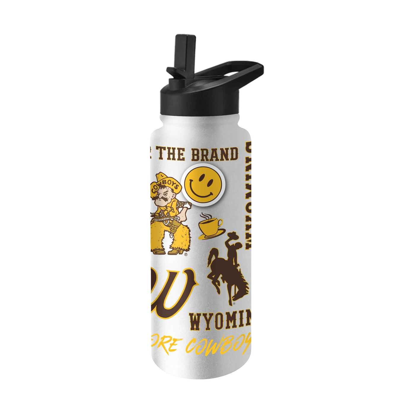 Wyoming 34oz Native Quencher Bottle - Logo Brands