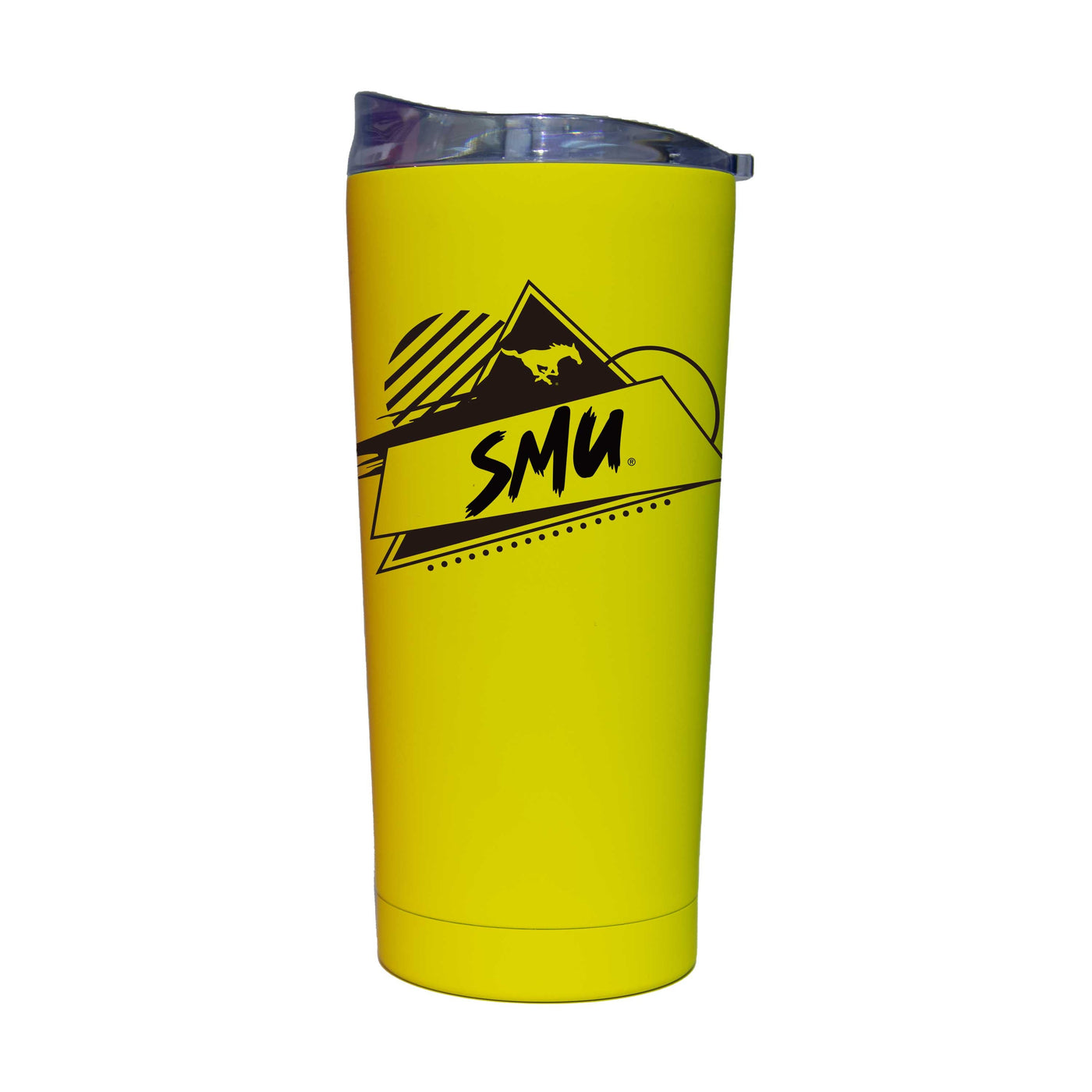 Southern Methodist 20oz Cru Rad Soft Touch Tumbler - Logo Brands