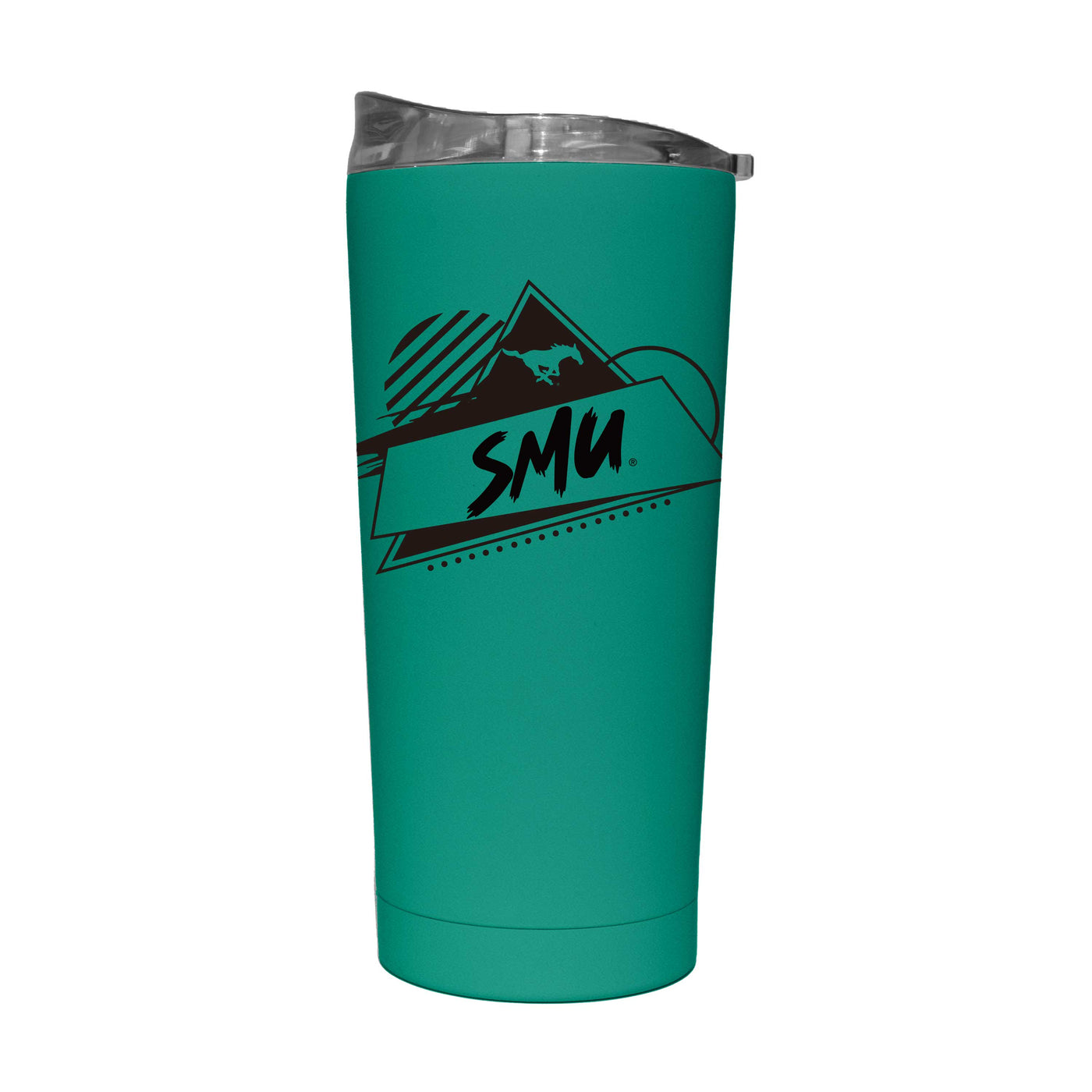 Southern Methodist 20oz Optic Rad Soft Touch Tumbler - Logo Brands