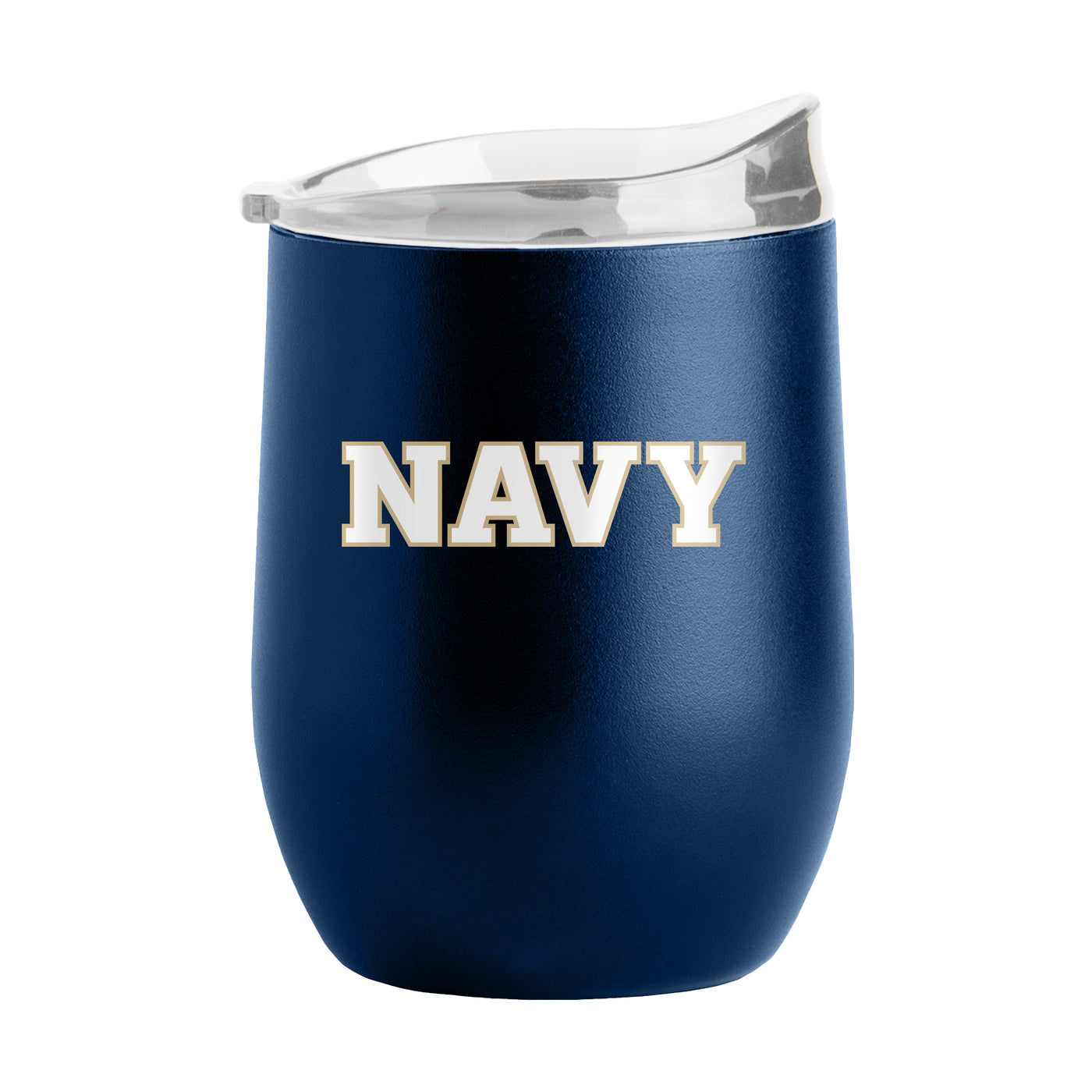 Naval Academy 16oz Flipside Powder Coat Curved Bev - Logo Brands