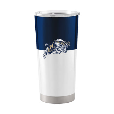 Naval Academy 20oz Colorblock Stainless Steel Tumbler - Logo Brands