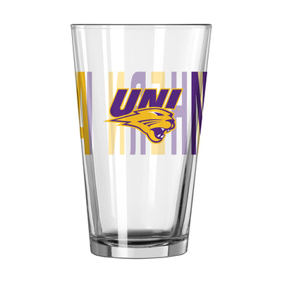 Northern Iowa 16oz Overtime Pint Glass - Logo Brands