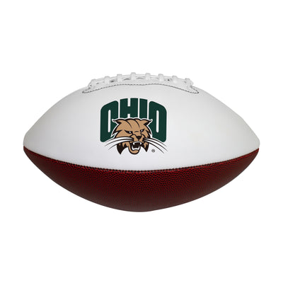 Ohio Univ Official-Size Autograph Football - Logo Brands