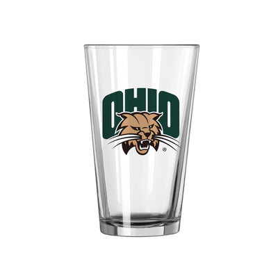 Ohio Bobcats 16oz Swagger Pint Glass - Logo Brands