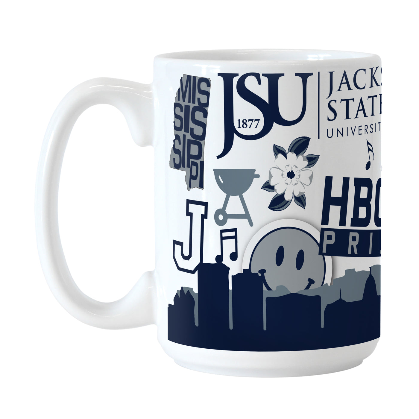 Jackson State 15oz Native Sublimated Mug - Logo Brands