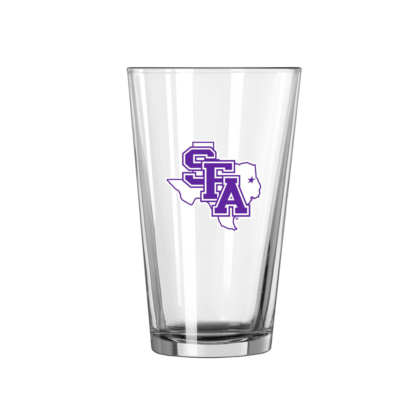 Stephen F Austin 16oz Logo Pint Glass - Logo Brands