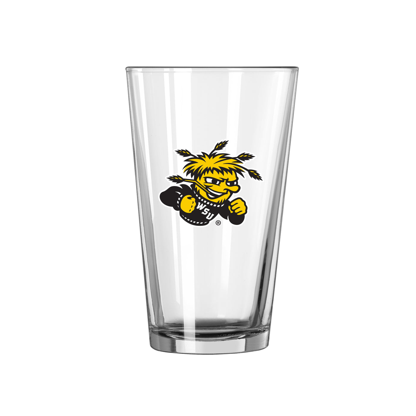 Wichita State 16oz Logo Pint Glass