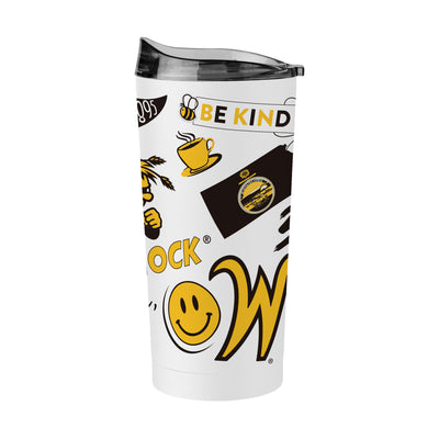 Wichita State 20oz Native Powder Coat Tumbler - Logo Brands