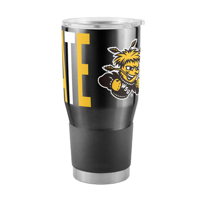 Wichita State 30oz Overtime Stainless Steel Tumbler - Logo Brands