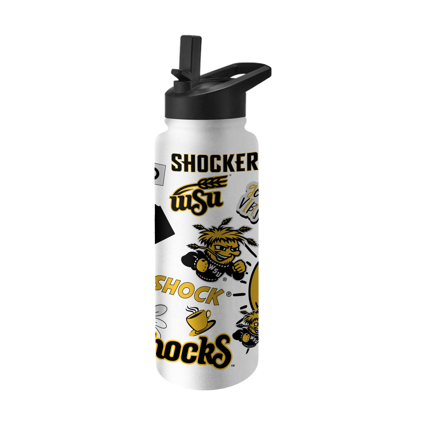 Wichita State 34oz Native Quencher Bottle - Logo Brands