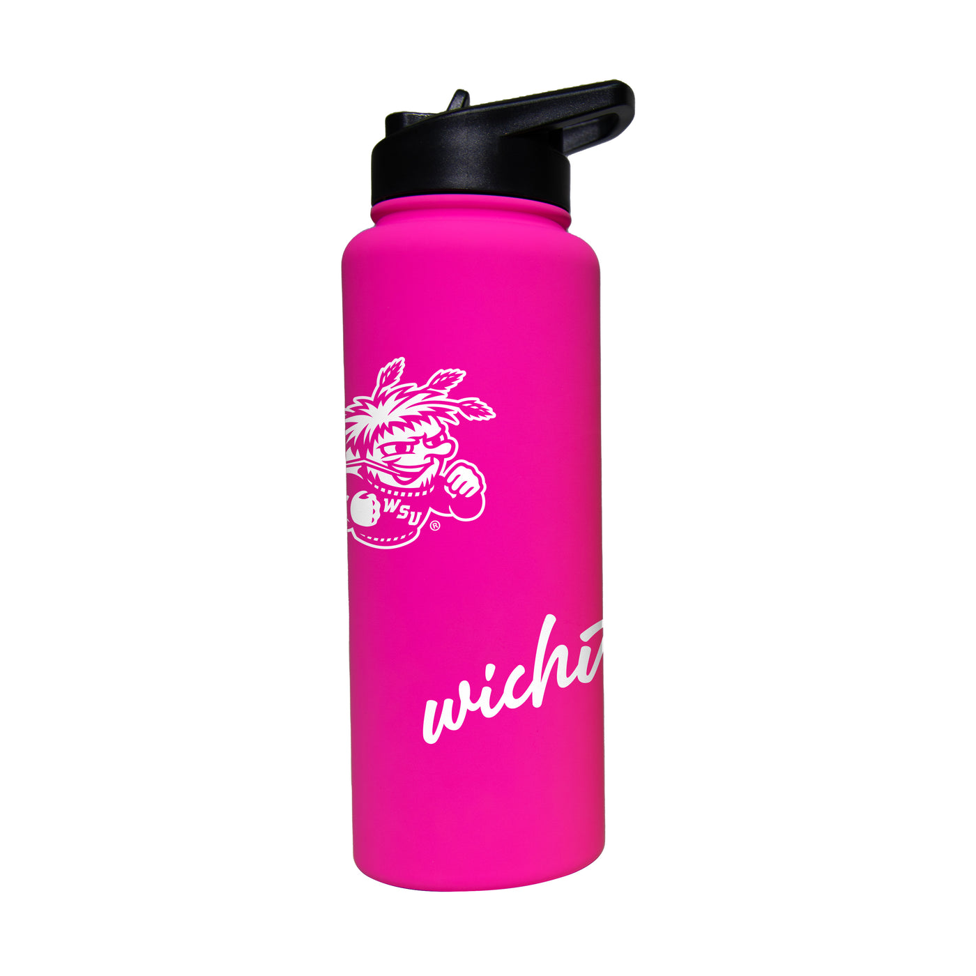 Wichita State 34oz Electric Bold Soft Touch Quencher