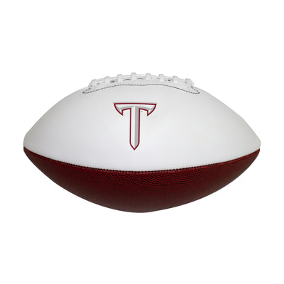 Troy Official-Size Autograph Football - Logo Brands