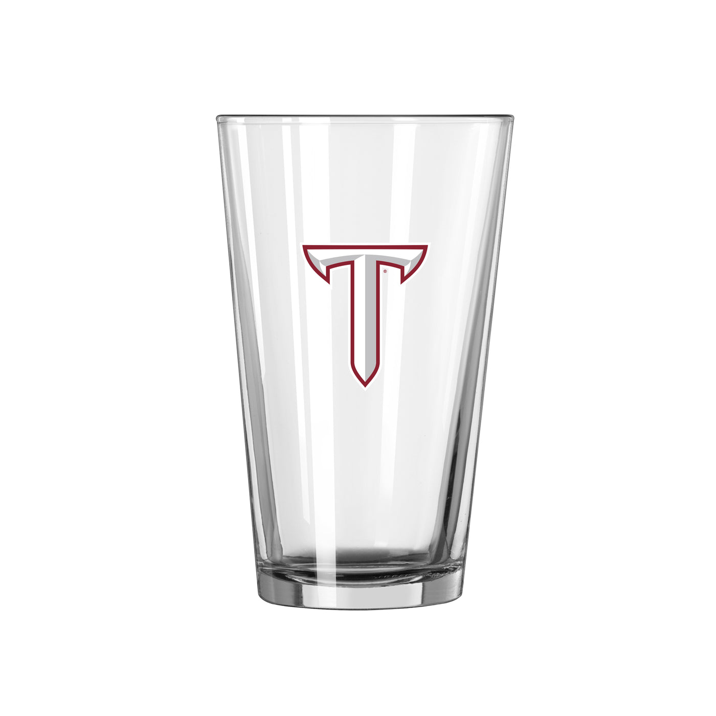 Troy 16oz Logo Pint Glass - Logo Brands