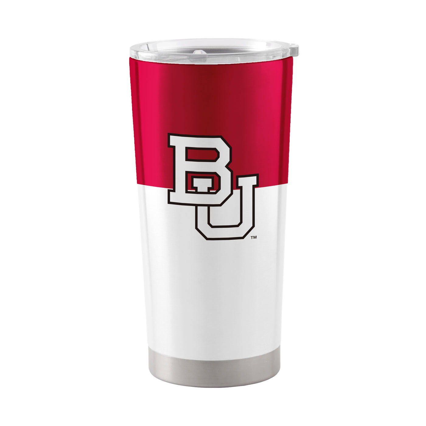 Boston University 20oz Colorblock Stainless Steel Tumbler - Logo Brands