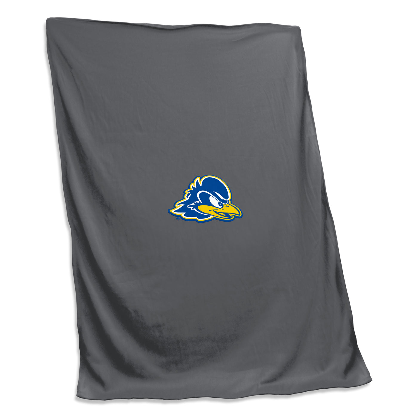 Delaware Charcoal Screened  Sweatshirt Blanket