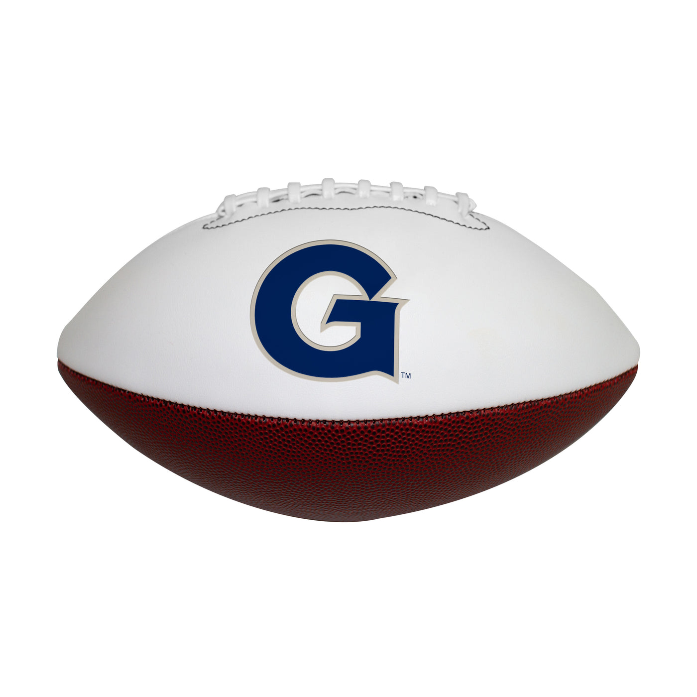 Georgetown Full Size Autograph Football - Logo Brands