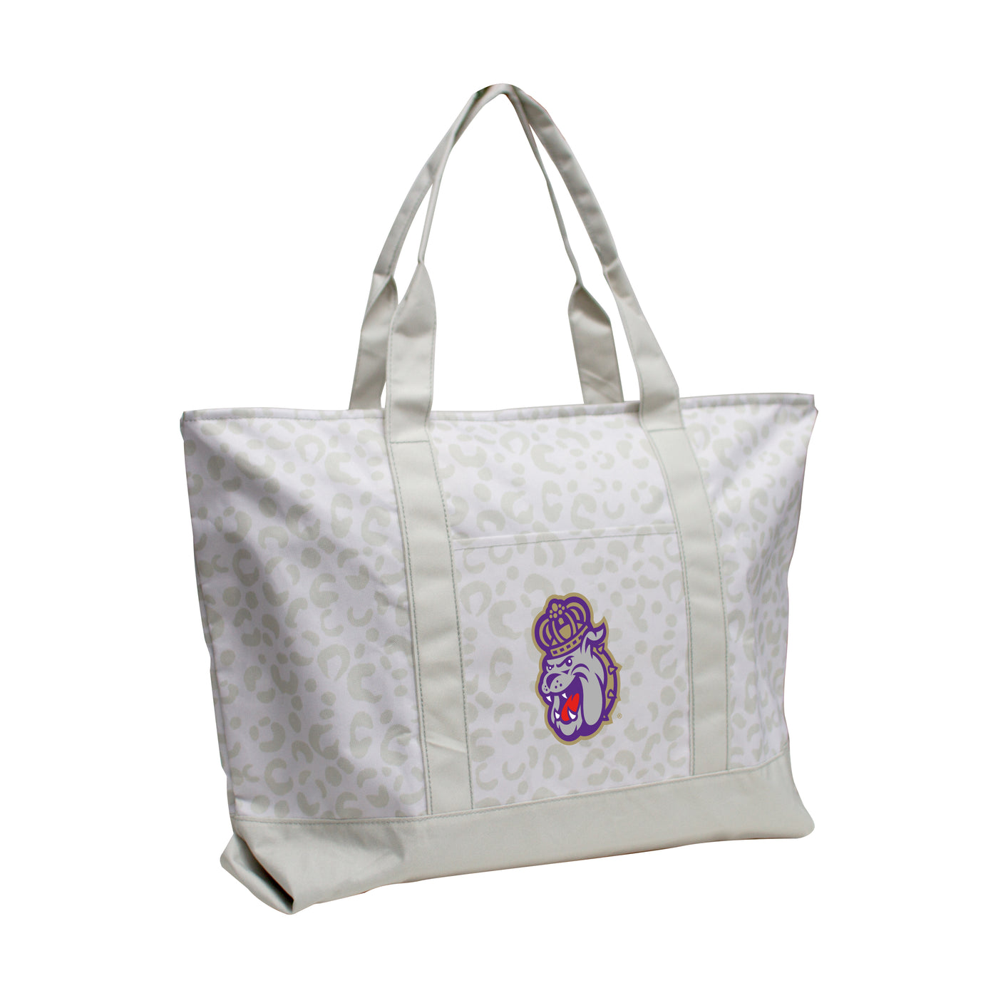 James Madison Leopard Pattern Tote - Logo Brands