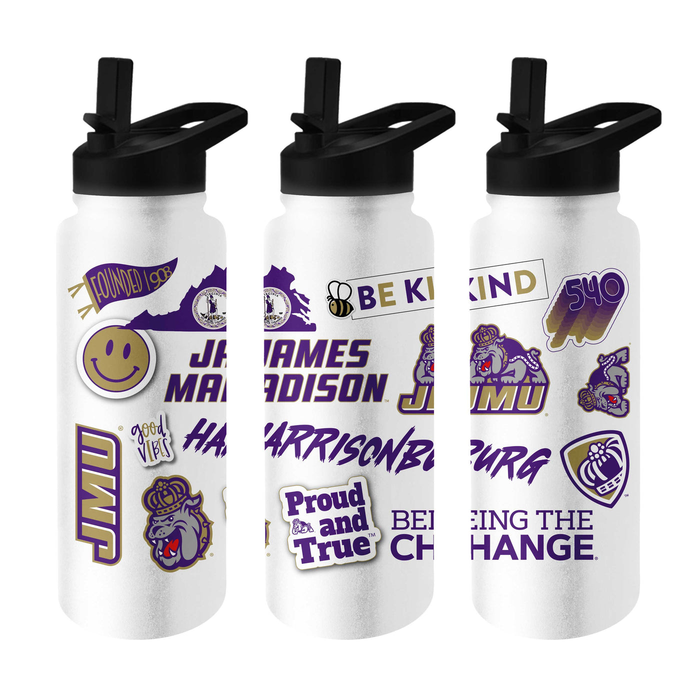 James Madison 34oz Native Quencher Bottle - Logo Brands