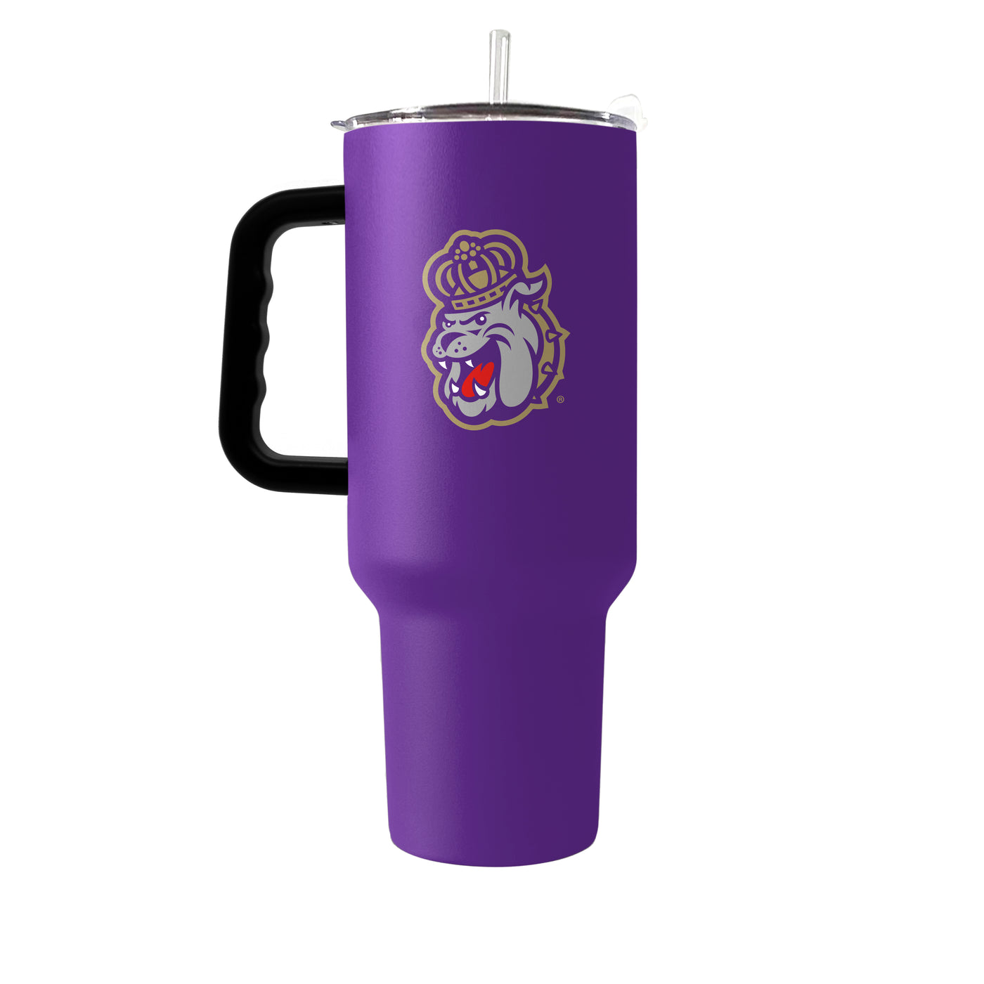 James Madison 40oz Flipside Powder Coat Tumbler - Logo Brands