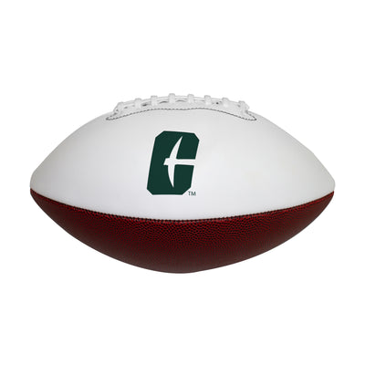 North Carolina Charlotte Official-Size Autograph Football - Logo Brands