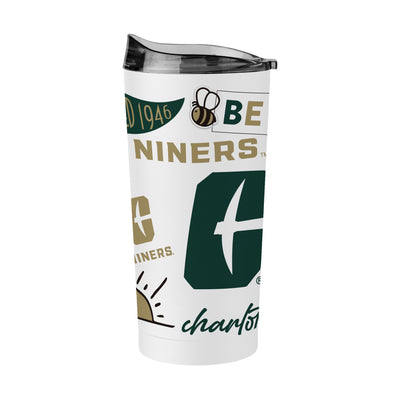 North Carolina Charlotte 20oz Native Powder Coat Tumbler