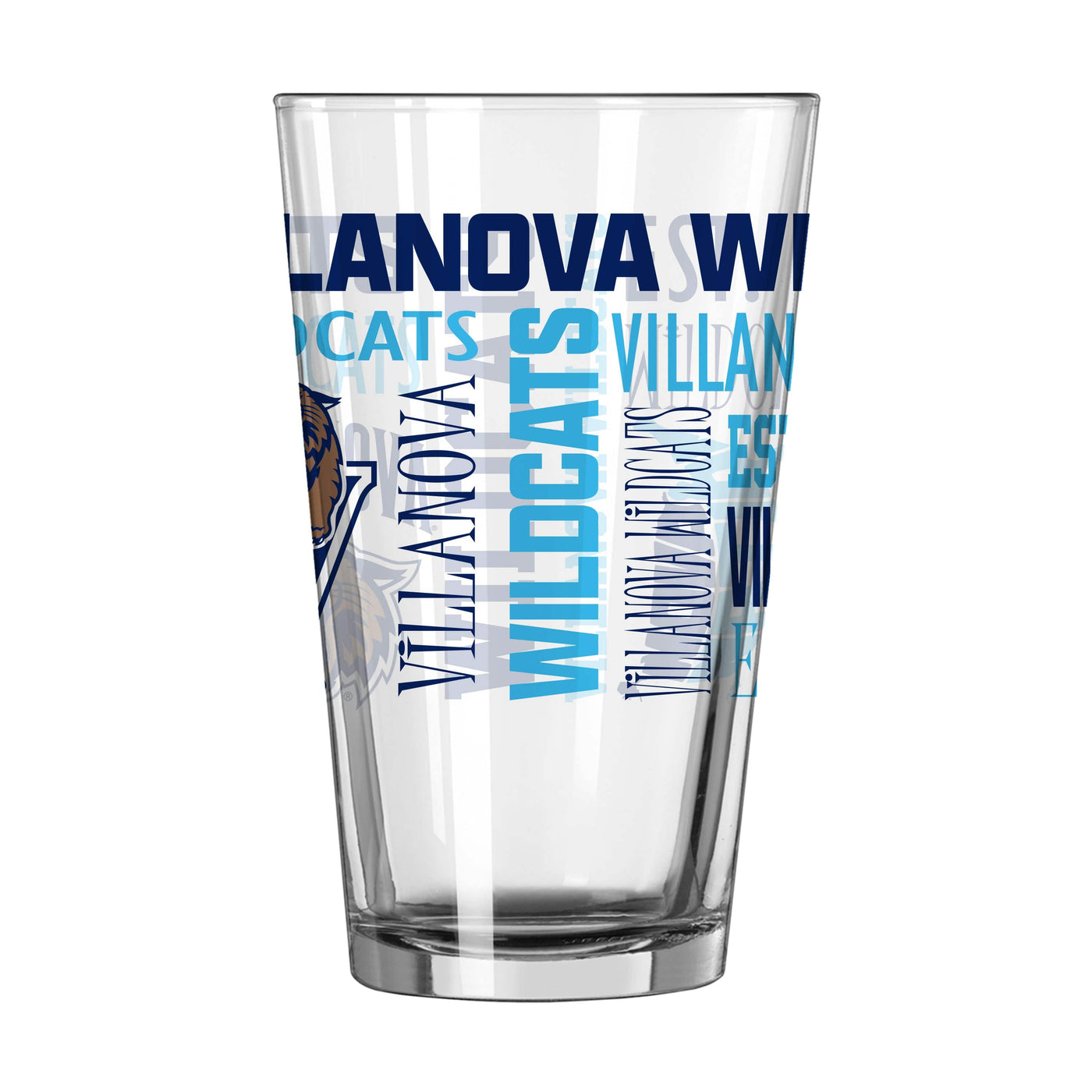 Villanova 16oz Spirit Pint Glass - Logo Brands