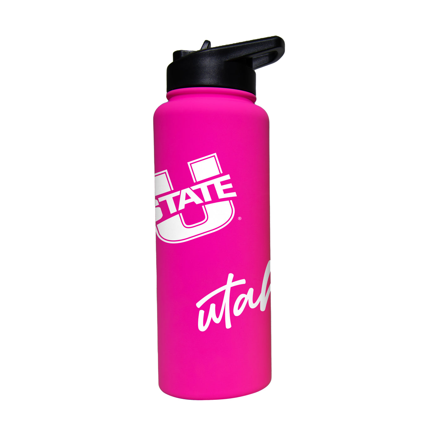 Utah State 34oz Electric Bold Soft Touch Quencher - Logo Brands