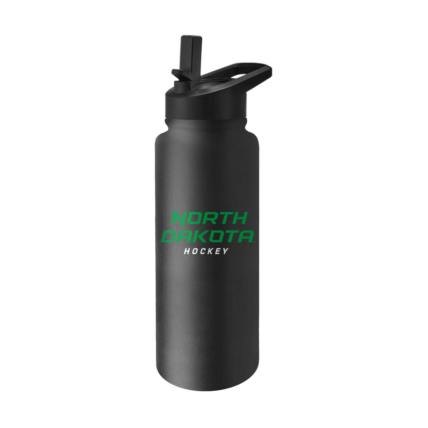 North Dakota Hockey 34oz Quencher Bottle - Logo Brands