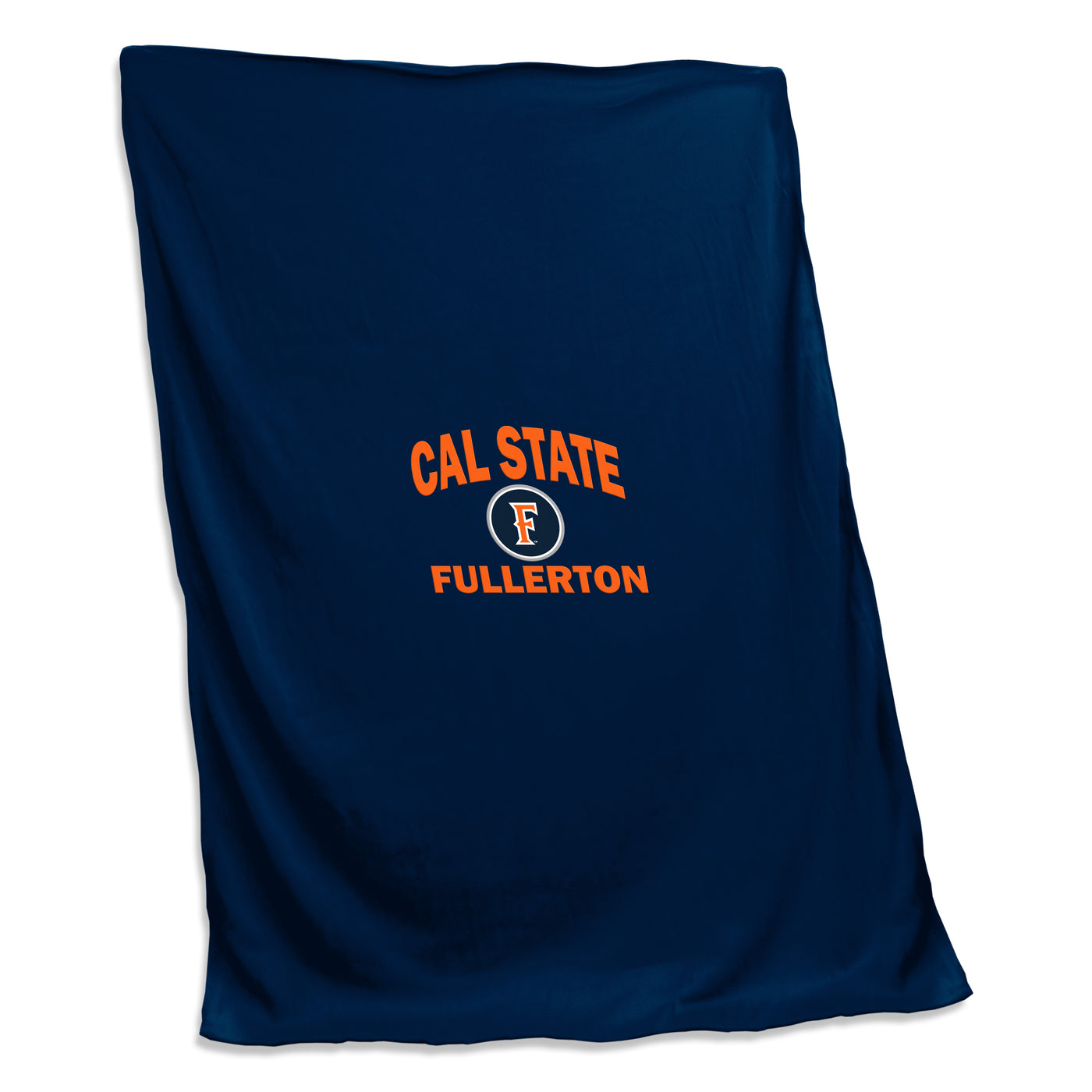 California State Fullerton Screened Sweatshirt Blanket - Logo Brands