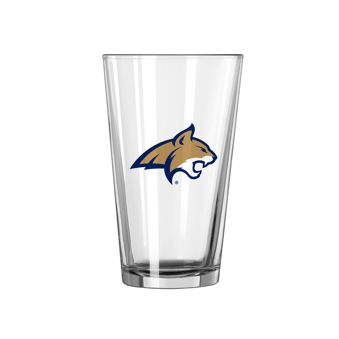 Montana State 16oz Logo Pint Glass - Logo Brands