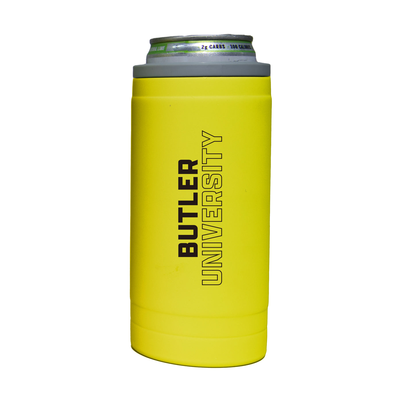 Butler 12oz Cru Stacked Soft Touch Slim Coolie - Logo Brands