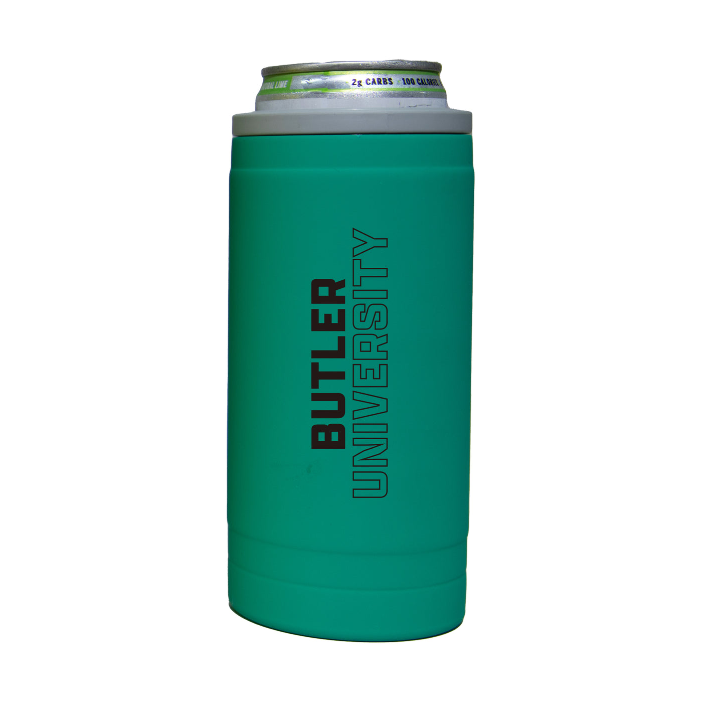 Butler 12oz Optic Stacked Soft Touch Slim Coolie - Logo Brands