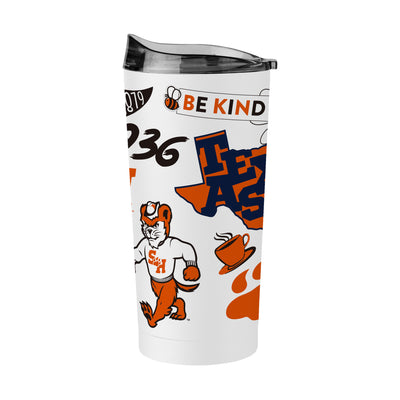 Sam Houston State 20oz Native Powder Coat Tumbler - Logo Brands