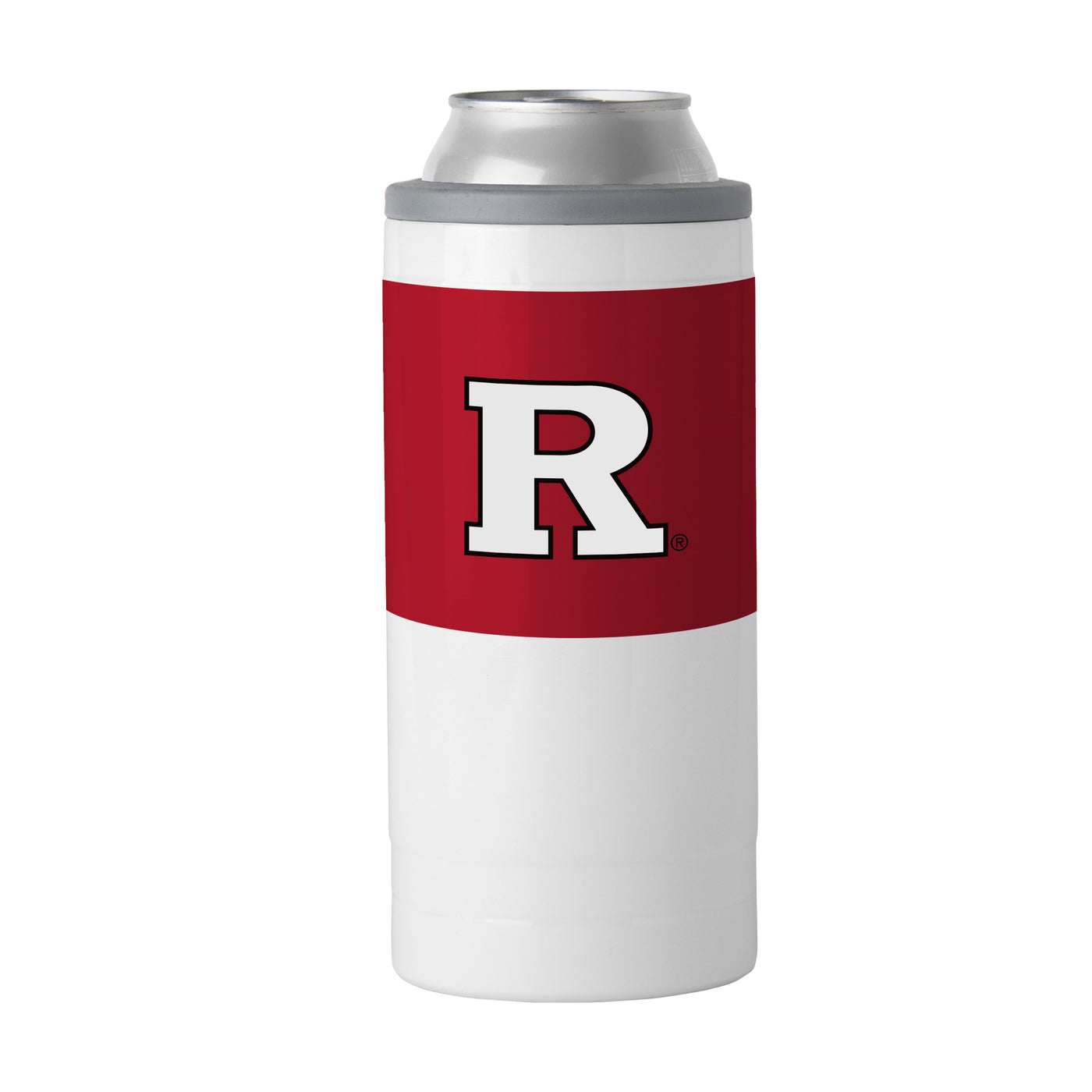 Rutgers 12oz Colorblock Slim Can Coolie - Logo Brands