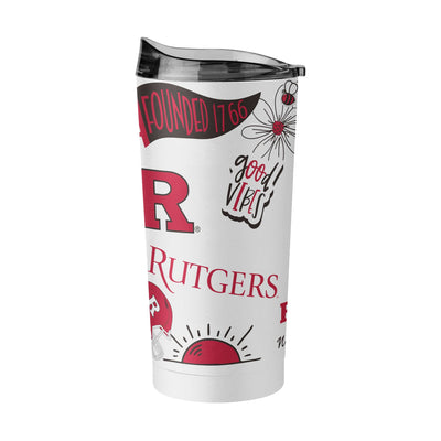 Rutgers 20oz Native Powder Coat Tumbler