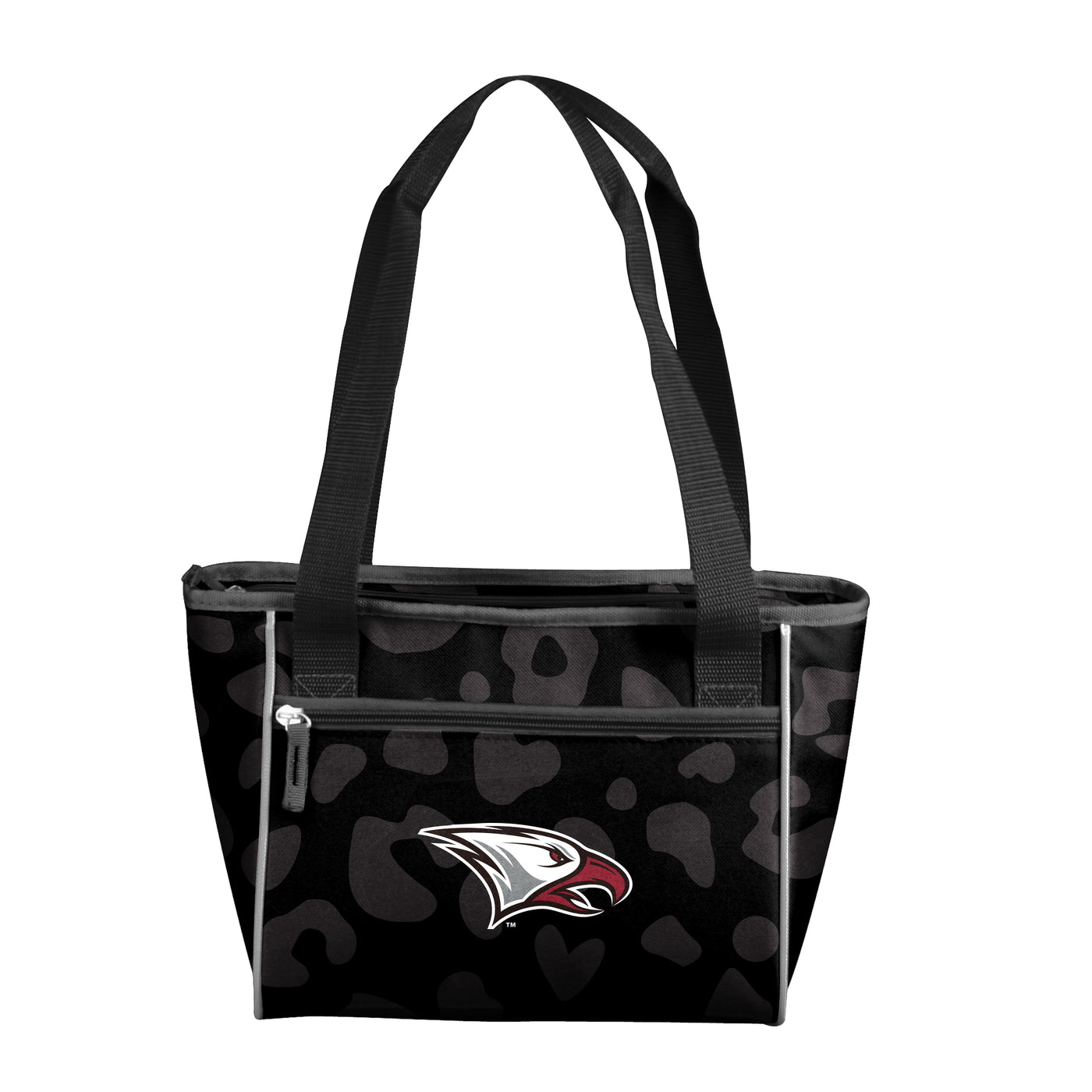 NC Central Leopard Print 16 Can Cooler Tote