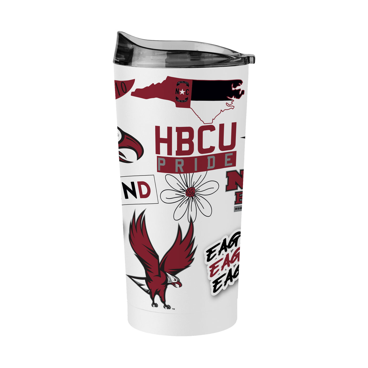 NC Central 20oz Native Powder Coat Tumbler - Logo Brands